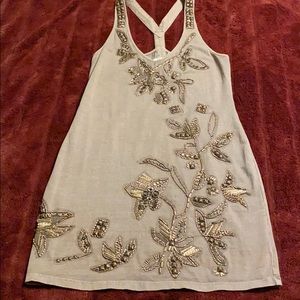 Kimchi Blue dress with heavy beading!!!